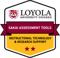 Sakai Assessment Badge